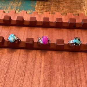 Set of 3 Unique Rings size 10, BN